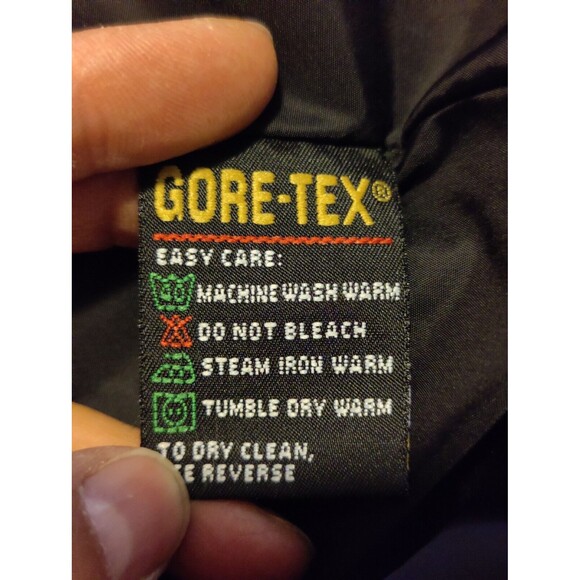 Banana Republic Men’s Jacket Black/Slate Gray Gore-Tex Size XS - Picture 10 of 13